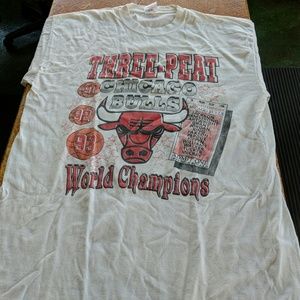 Vintage chicago bulls T shirt size XL $5 FIRM